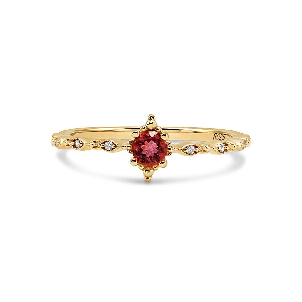 Golden maglona rings