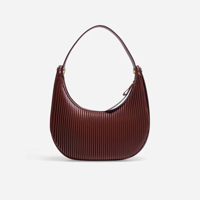 Sutton Pleated Hobo Bag