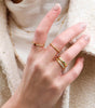 Golden maglona rings