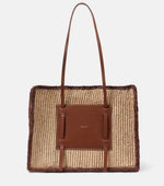 Tote bag leather