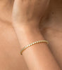 Bezel tennis bracelet