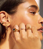 Diamond butterfly ring