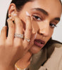 Diamond butterfly ring