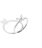 Diamond butterfly ring