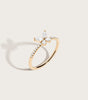 Diamond butterfly ring