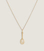Racquet Necklace Pearl