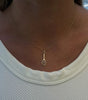 Racquet Necklace Pearl