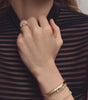 Mira Pavé Bangle Bracelet Diamond