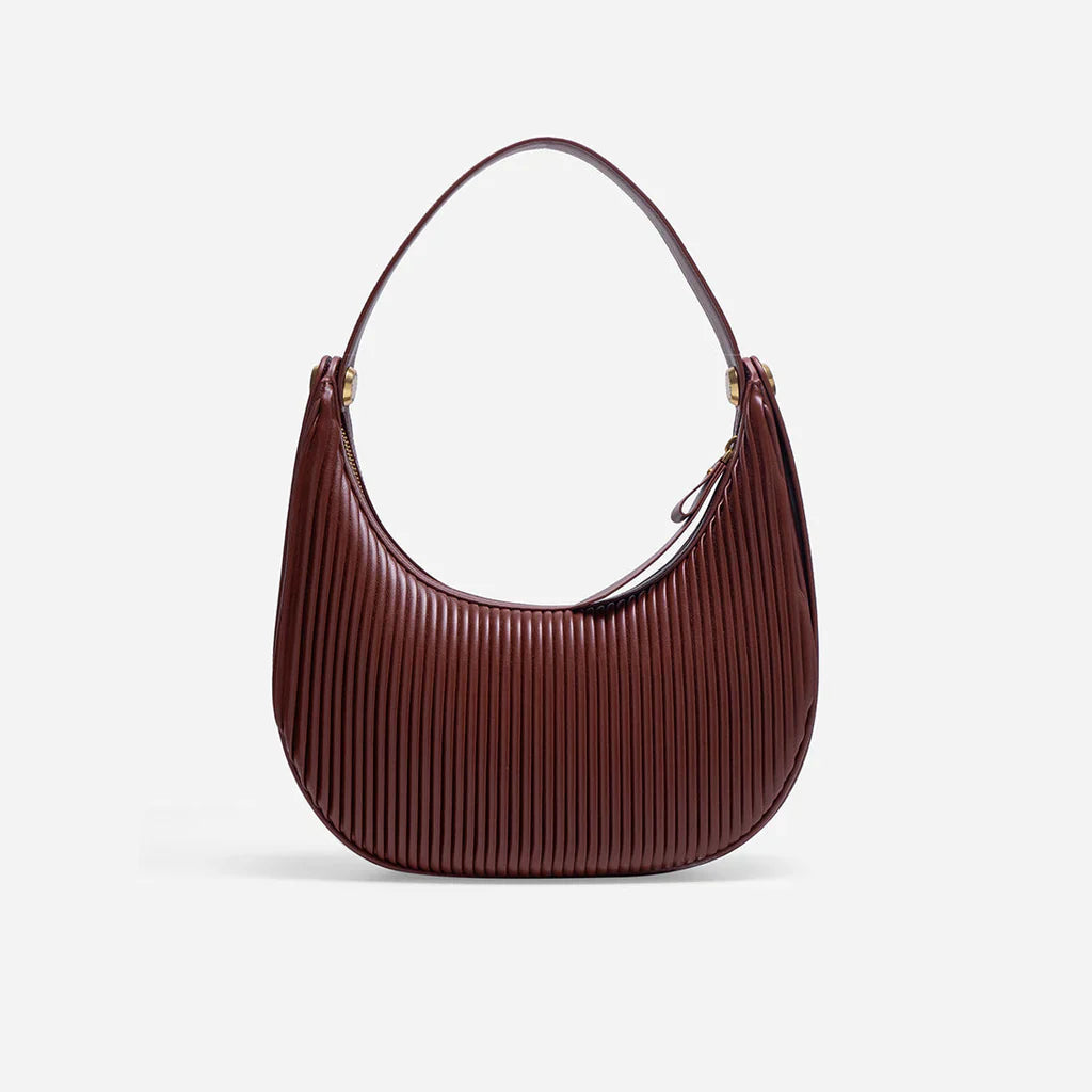 Sutton Pleated Hobo Bag